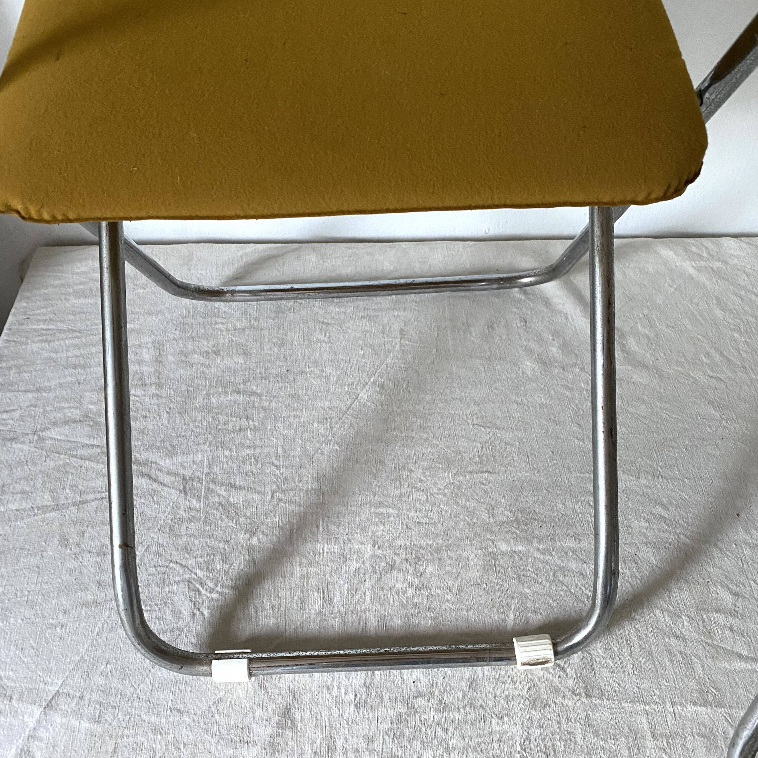 Framar vintage folding chairs; 70s