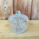 Bonbonnière en verre ciselé de Reims