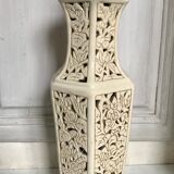 Vintage open ceramic lamp