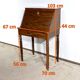 Small Mahogany Lady's Desk, Louis-Philippe period – 1st part 19th century
