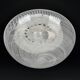 Vintage Venini Murano Glass Swirl Flush Mount