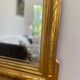 Superb antique bevelled mirror with "ears" – Louis-Philippe style – F
