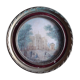 Miniature , cathedral landscape painting