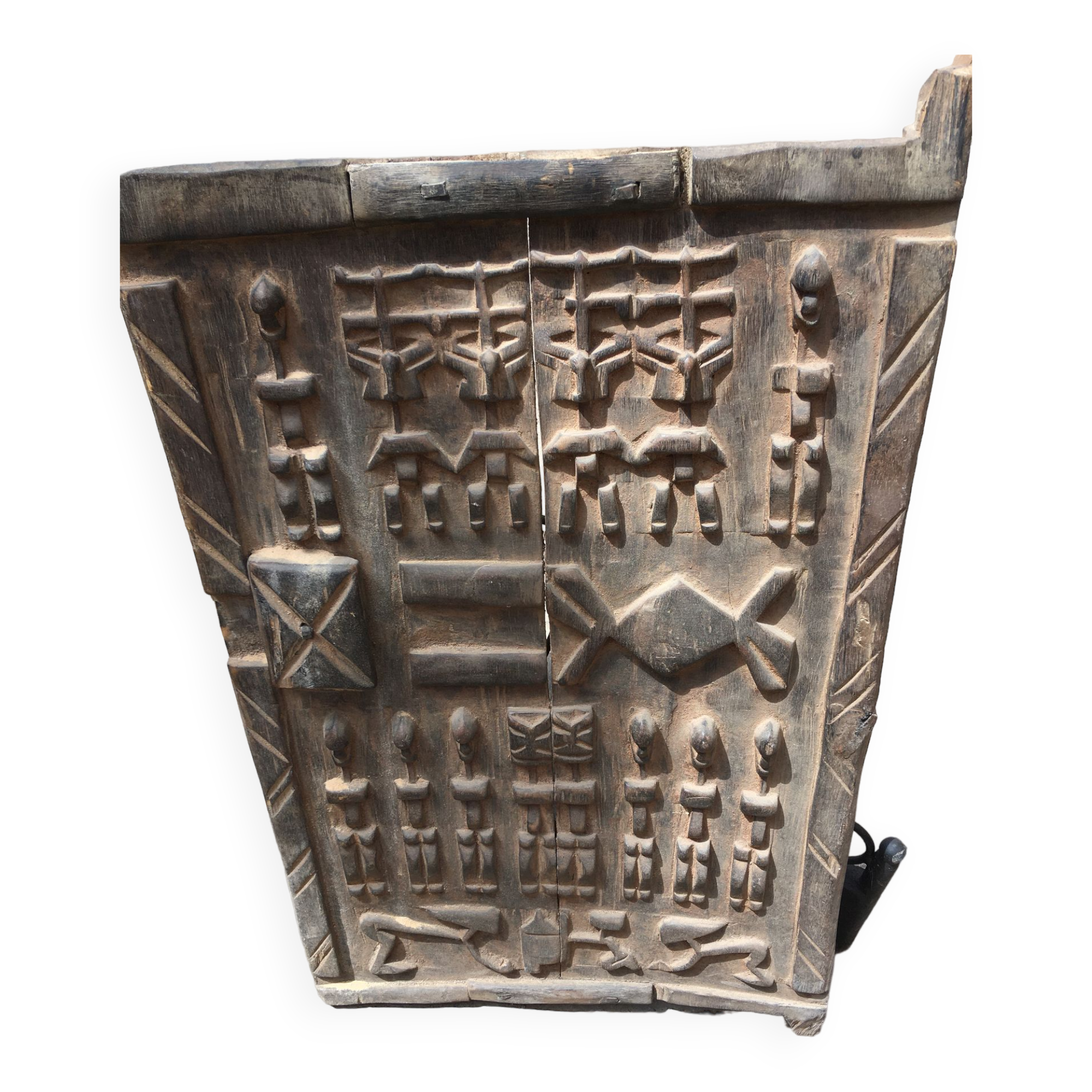 Authentic malian gate of dogon - african art - vintage