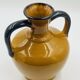 Duo de Vases Vintage Coulobres en Céramique Ocre