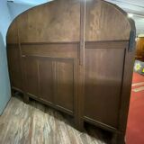 After Majorelle: Art Nouveau period sideboard in walnut and burl circa 1900