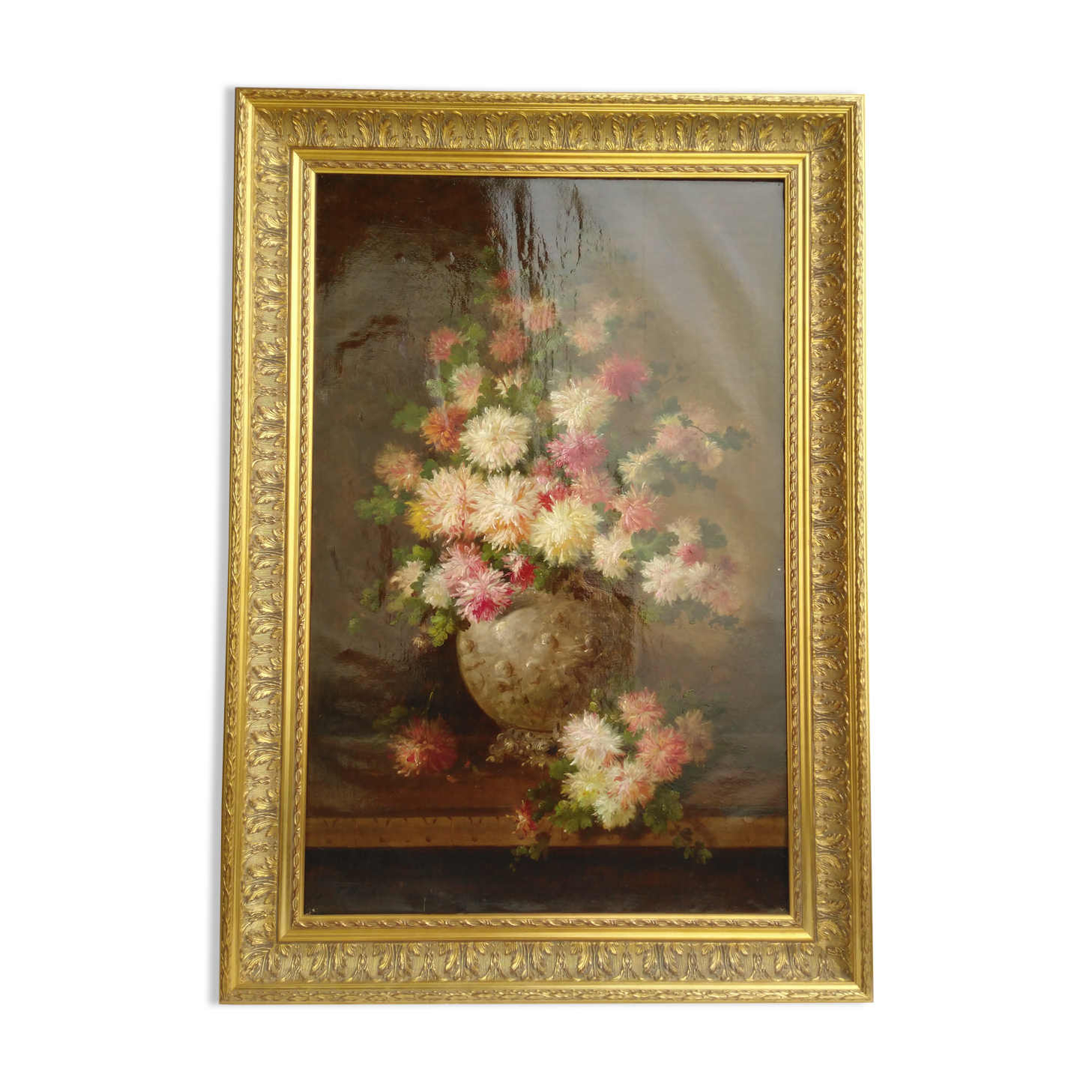 Still life with flowers Frans Backvis (1857-1926 ) Oil on canvas