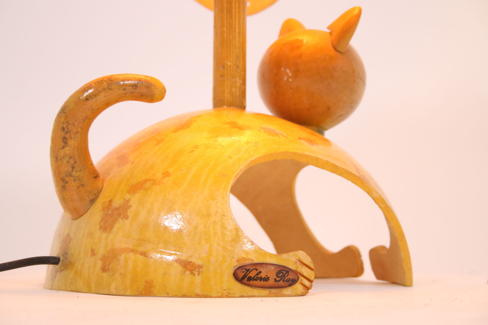 Valerie Ray palm cat French design 1970's