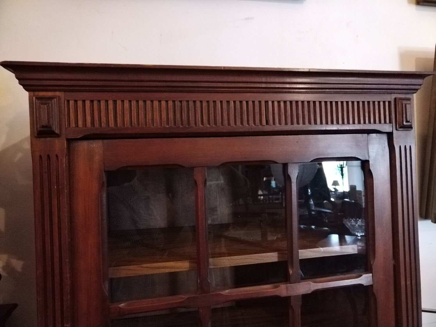 Parisian glass cabinet