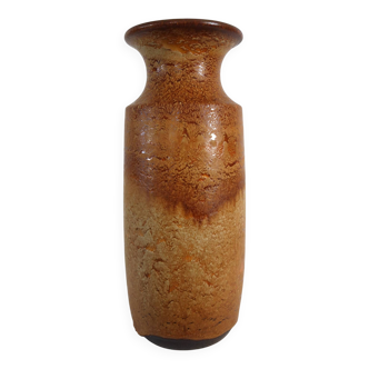 Grand vase Scheurich décor fat lava années 60