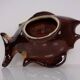 French studio ceramic bowl with fish from Vallauris, 1970s