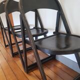 Lot of 3 folding chairs tunaet b751
