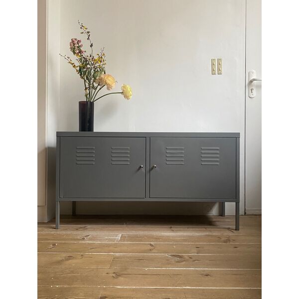 Armoire iconique vintage Ikea PS couleur grise | Selency