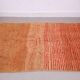 Orange Vintage Moroccan Rug 139 x 190 cm - Berber Rug - Handmade Wool Rug