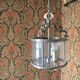 Tin grey metal hanging