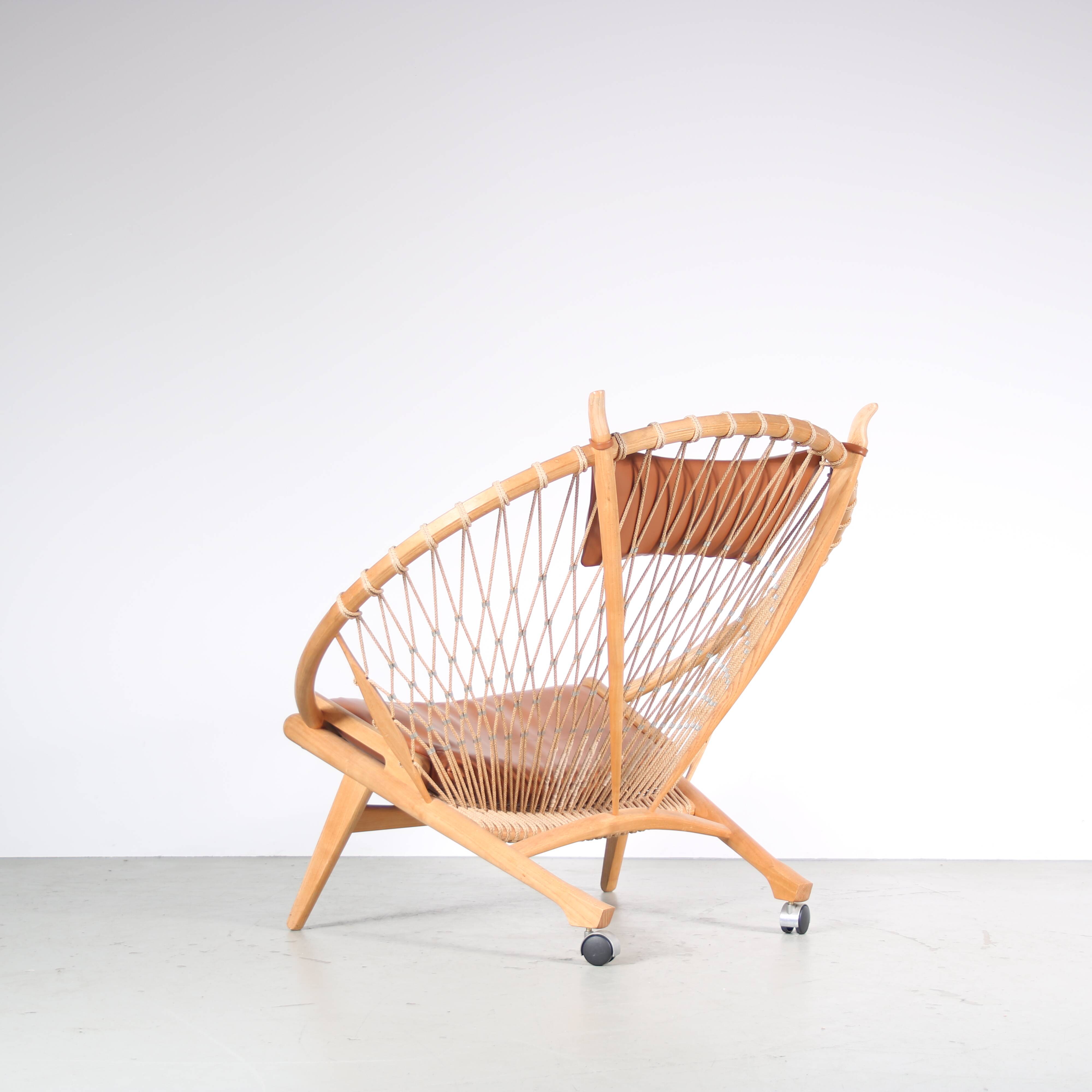 Hans J. Wegner “Circle Chair” for PP Mobler in Denmark, 1980