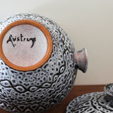 Jean Austruy ceramic covered pot