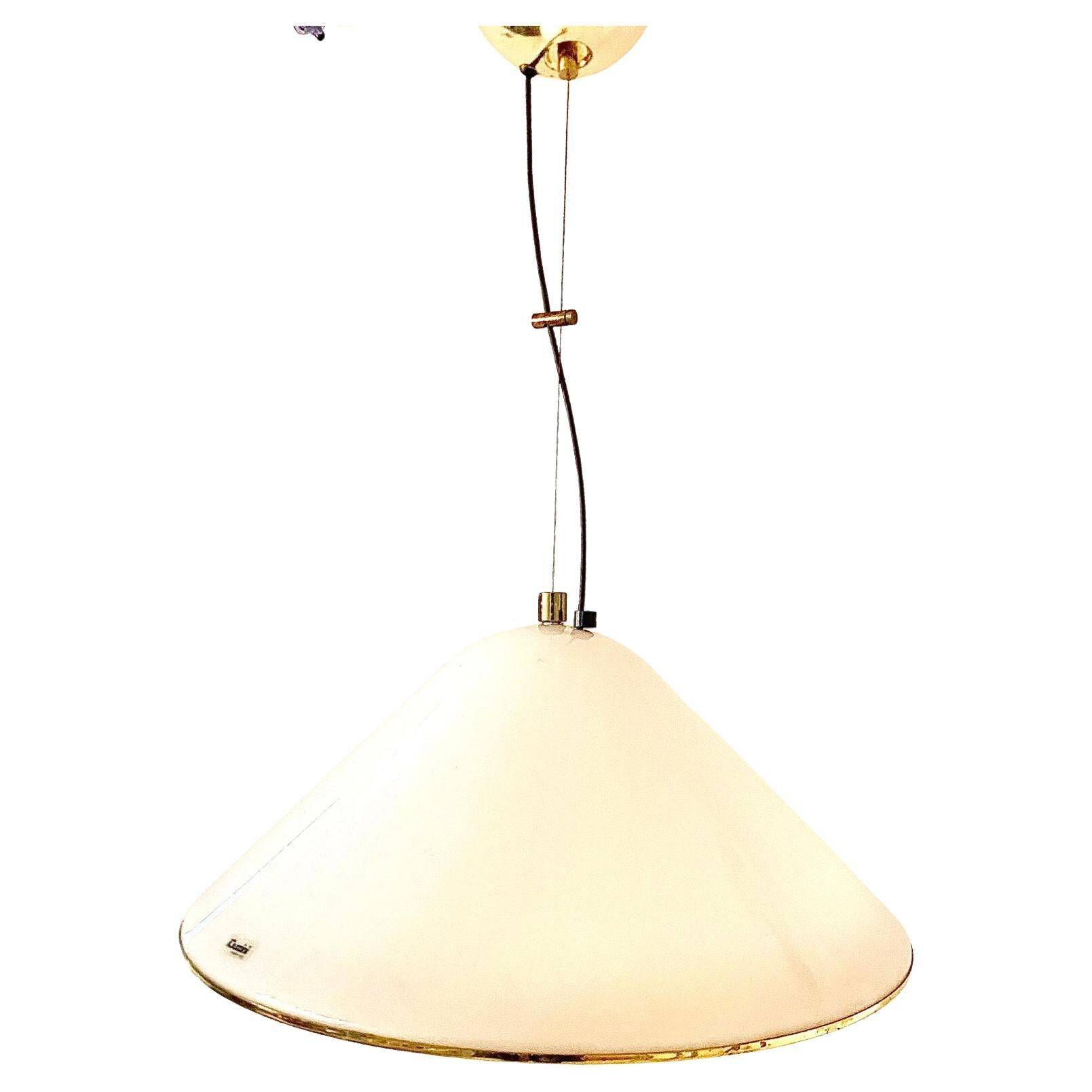 Space Age IGuzzini Pendant "Elpis" , Harvey Guzzini, Italy 1970s