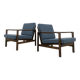 Pair of armchairs B-7522 by Zenon Bączyk, Poland, 1960s