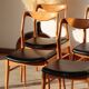 Set of 6 Vintage Scandinavian Teak Chairs – 1960s