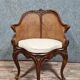 Louis XV office chair with arched gondola back circa 1850-1880