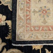 Oriental Ziegler rug: 1.96 x 2.10 Metres - Handmade Wool "Galerie Sardje"