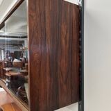 Rosewood Modular Wall System By Kai Kristiansen for Feldballes, 1960s.