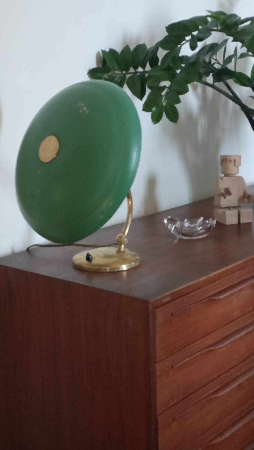 Large 1950 Stilnovo style lamp