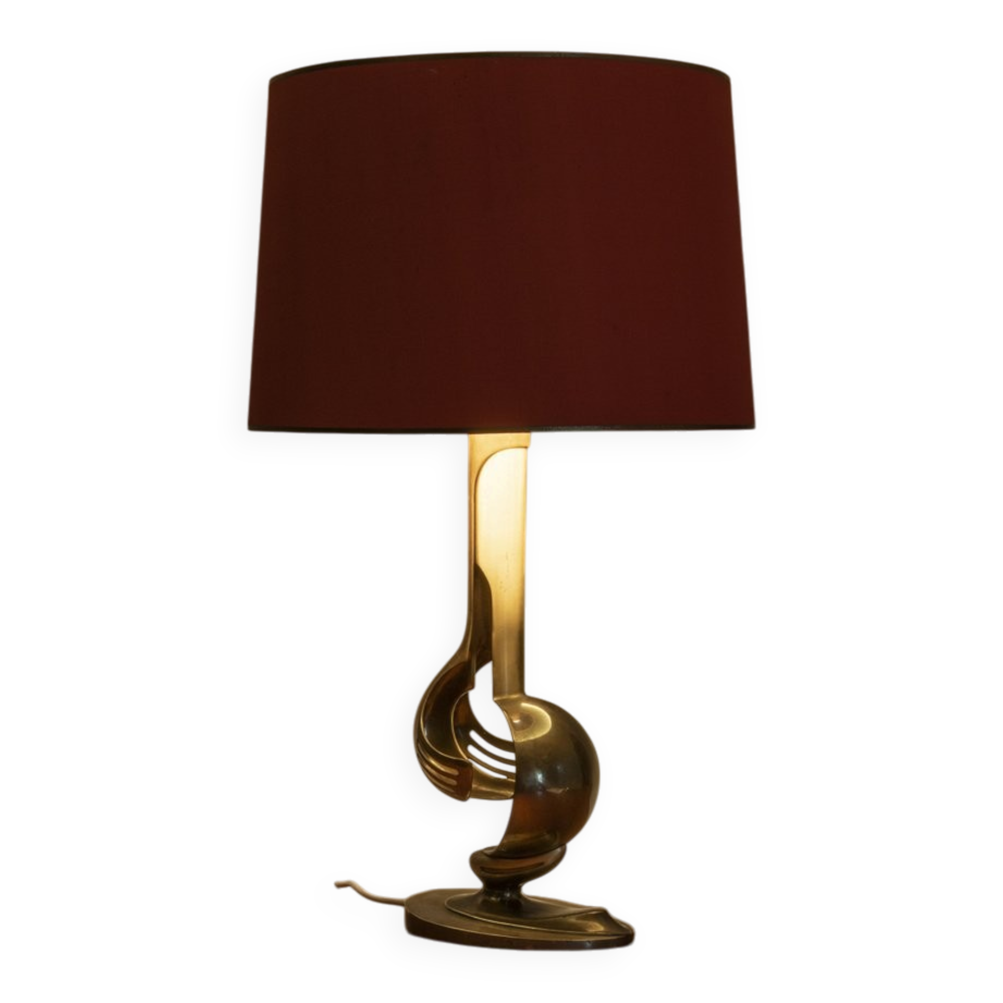 Italian Brass Table Lamp