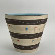 Grand pot à plante céramique année 50