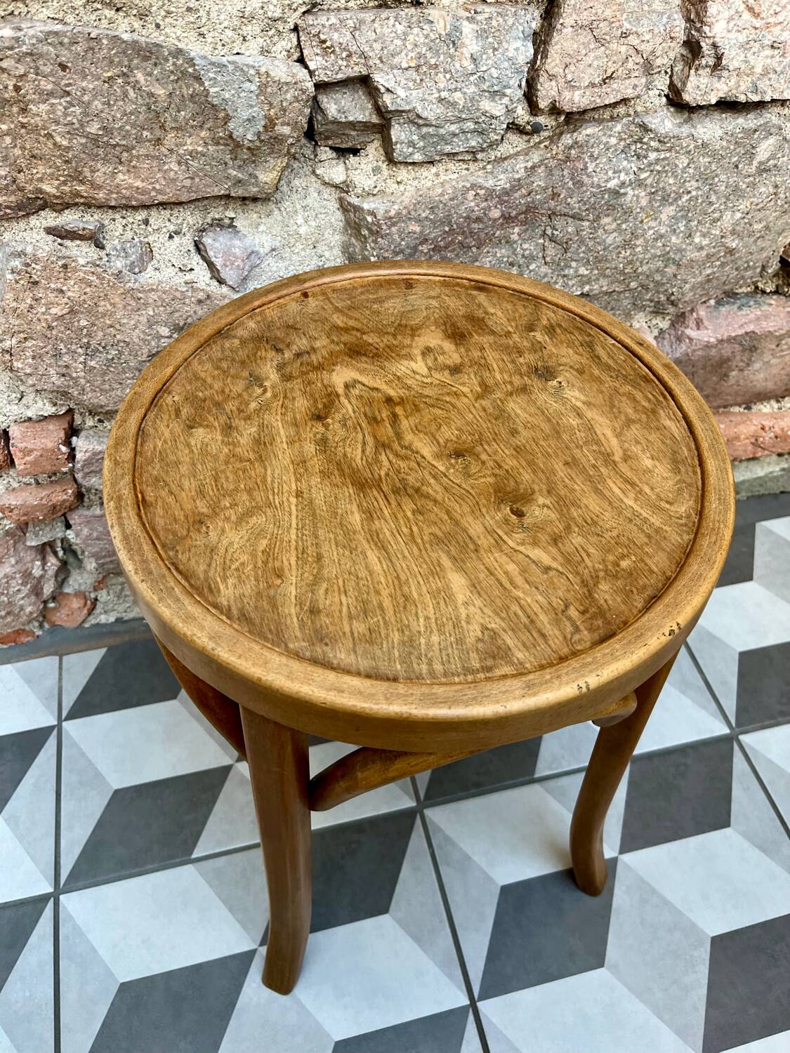 Baumann bentwood stool