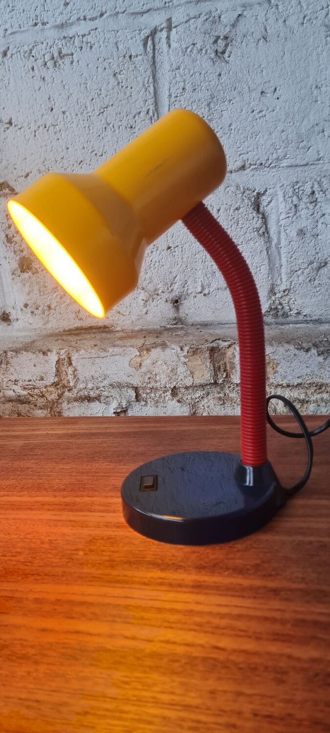 Table lamp primary color 1980