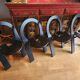 Set of 4 folding chairs TS by Roger Tallon 1970