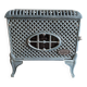 Antique enamelled cast iron stove "Faunus" – renovated