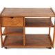 Danish trolley with drawer - teak danish design mid century modern