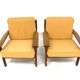 Set de 2 fauteuils scandinave en teck, Poul Volther, Gemla Möbler, Suède, 1960