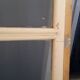 Imposte vitré 103x60 cloison verrière Art Déco