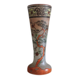 Legras glass cornet vase, "Spring" model (1900 - 1910)