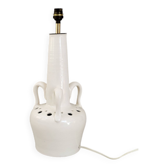 Lampe en céramique vintage 1960