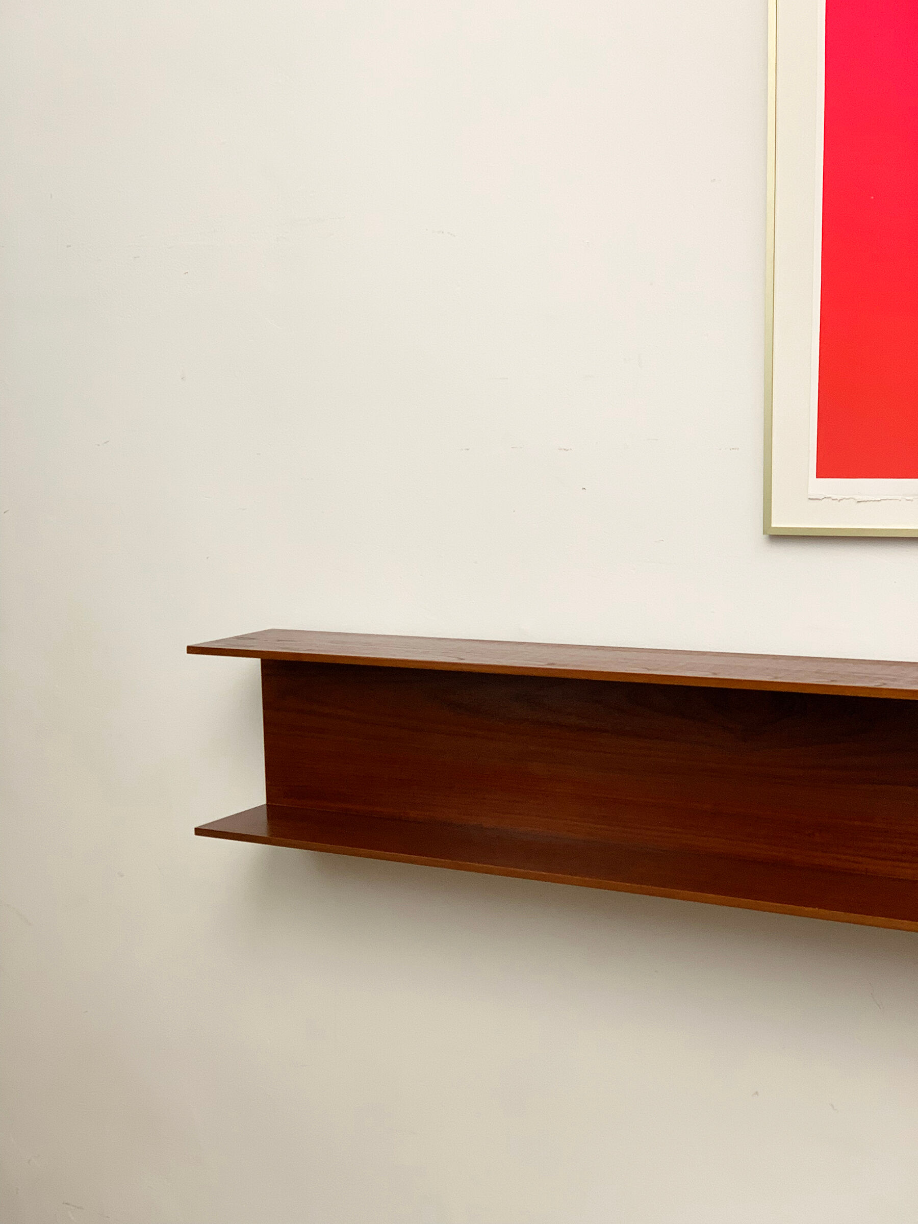 Wall shelf by Walter Wirz for Wilhelm Renz, Germany