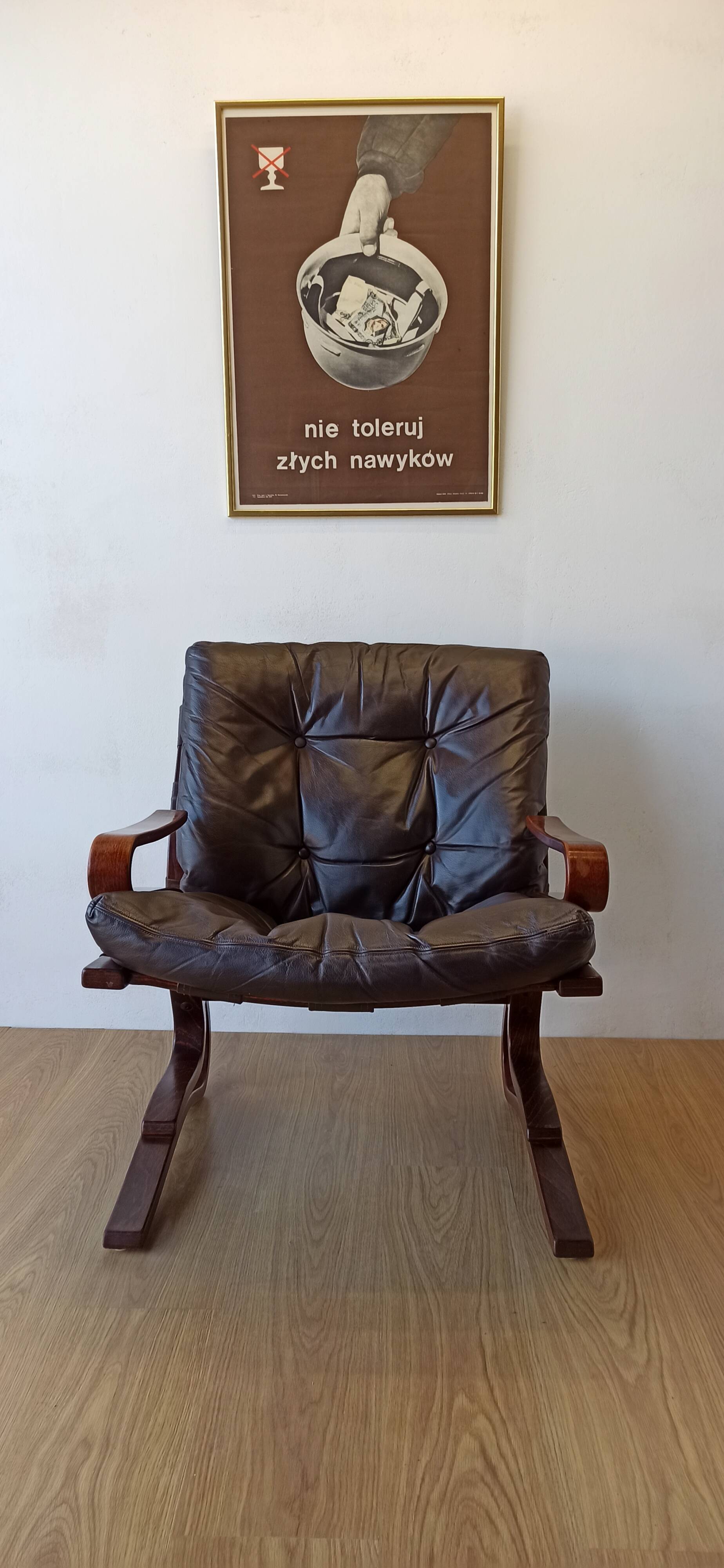 Scandinavian  Lounge Chair by Oddvin Rykken, 1960s.
