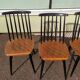 Set of 4 Scandinavian Chairs Fanett by Ilmari Tapiovaara, 60s