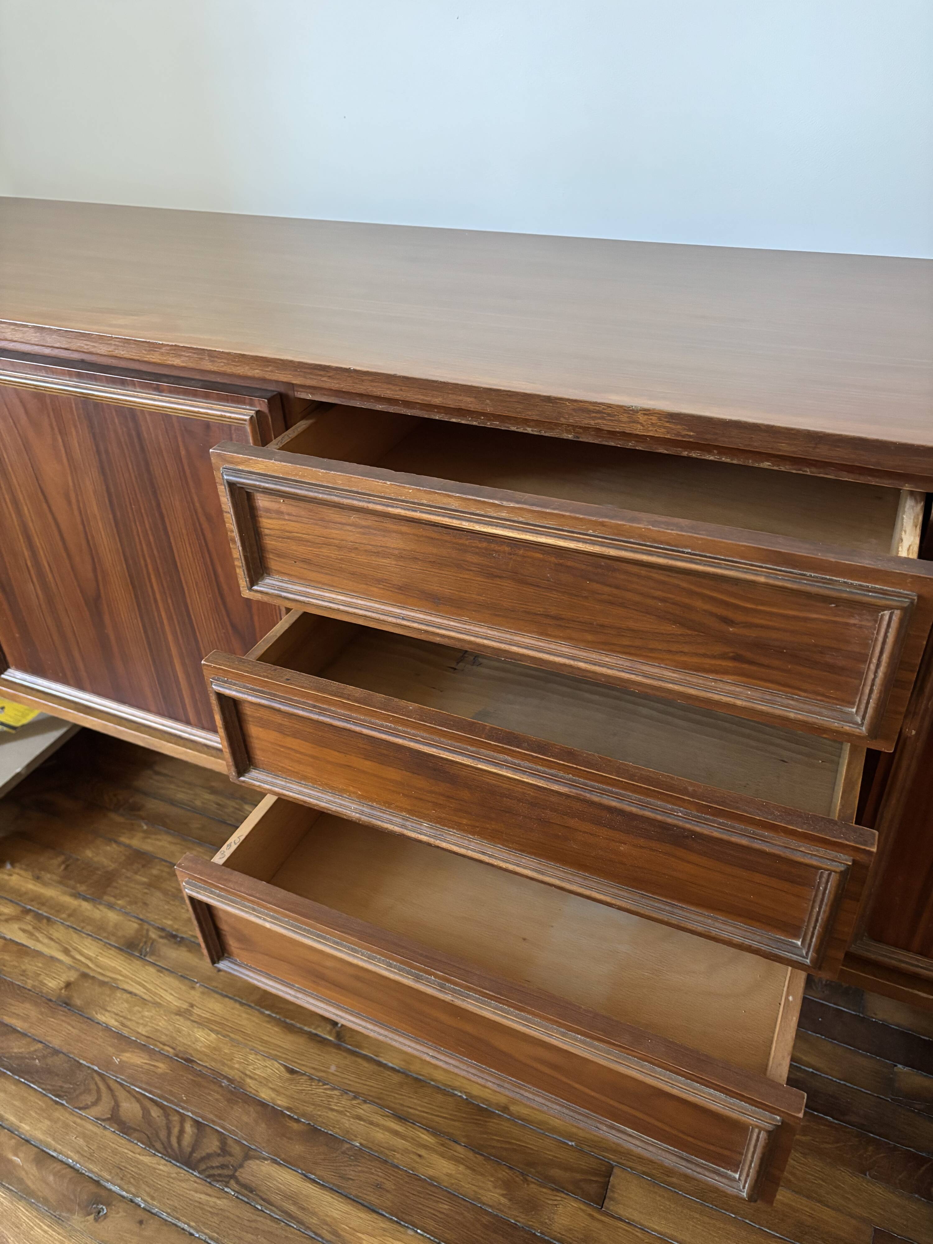 vintage enfilade in rosewood
