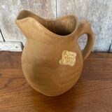Ancien pichet vieux grès beige made in france vintage