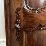 18th century walnut hosiery cabinet
