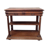 Neoclassical dessert walnut marble classic Henri ll