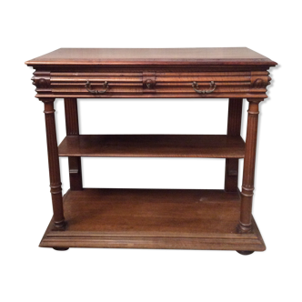 Neoclassical dessert walnut marble classic Henri ll