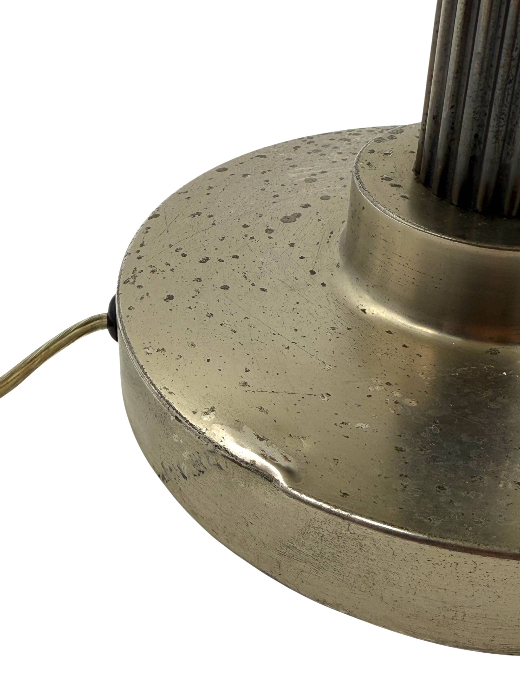 Lampe de table Art Déco, Philips Milano, Italie vers 1930