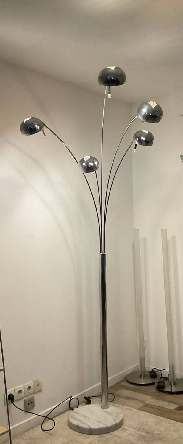 Muguet 5-branch floor lamp from the 70s