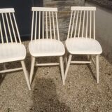 Set of 4 scandinavian style chairs